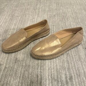 Rose Gold Espadrilles